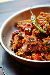 Spicy pork ribs 