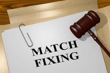 MATCH FIXING concept