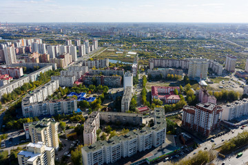 Fototapeta premium The 1st Zarechny residential district. Tyumen. Russia