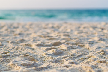 Sand beach