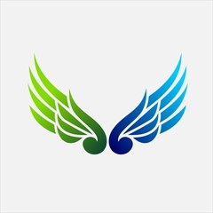 Wings Vector Logo