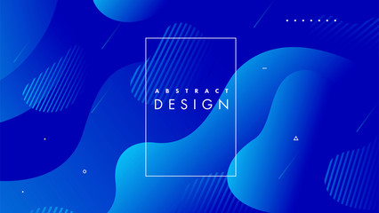 Creative geometric wallpaper. Trendy gradient shapes composition. Eps10 vector.