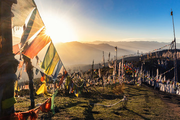 Witnessing sunrise at 4000 meters at the highest pass of Bhutan, Chele la - 253238387