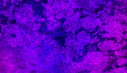 Grunge abstract violet neon lights watercolor background. Paper textured aquarelle canvas for modern creative design. Cosmic purple hand drawn multicolor texture water color paint illustration