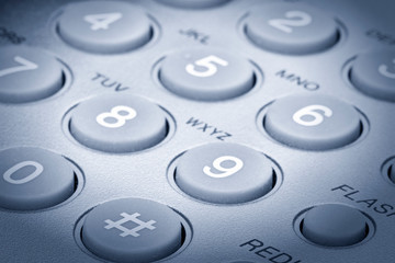 Telephone, Residential Structure, Home Interior. Toned image