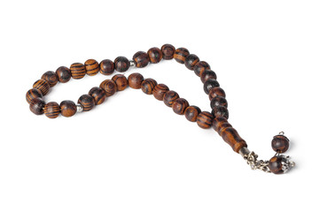 Rosary Isolated on white background