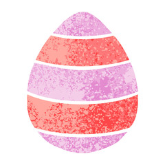 quirky retro illustration style cartoon easter egg