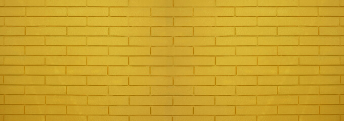 Yellow brick wall for graphic background images