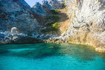 Fototapeta na wymiar cliffs of Italy