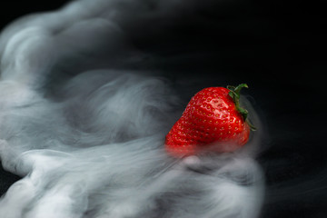 Strawberry aroma smoke