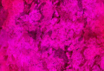 Grunge magenta paper textured aquarelle canvas for modern creative design. Abstract neon glow lights watercolor background. Cosmic pink hand drawn multicolor texture water color paint illustration