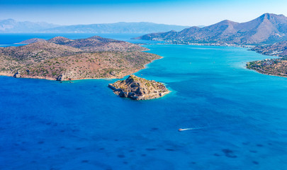 Fototapeta na wymiar Island of Spinalonga, Crete, Greece