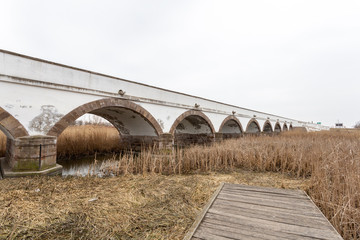 Fototapeta na wymiar Nine-holed Bridge in Hungary