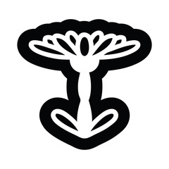 blooming flower icon