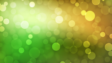 Abstract bokeh background, multicolor defocused lights
