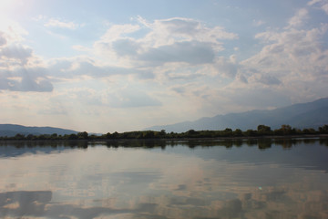 Lake of Kerkini Serres Greece Europe