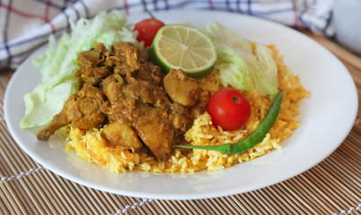 Khichuri made from rice and lentils