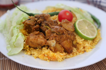 Khichuri made from rice and lentils