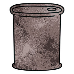 quirky hand drawn cartoon barrel