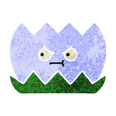 retro illustration style cartoon water lilly