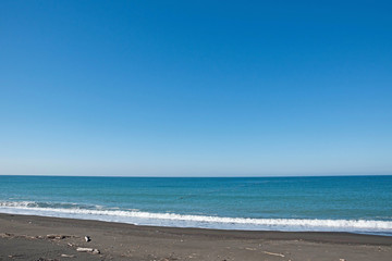 青い空とオホーツクの海