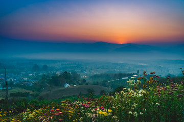 Sunrise in Pai, Thailand