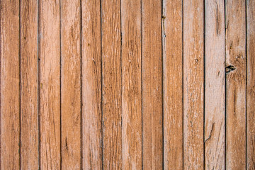 The texture of the old wooden fence painted board, the background floor.