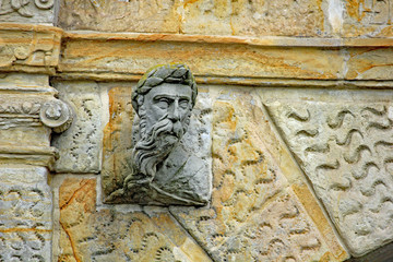 Husum: Detail am Torhaus des Schlosses (1612, Schleswig-Holstein)