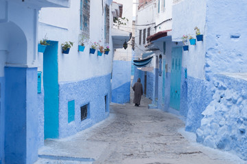 street of chefchaouen 