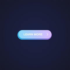 Colorful shiny and clean button for websites and online usage, vector illustration