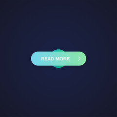 Colorful shiny and clean button for websites and online usage, vector illustration