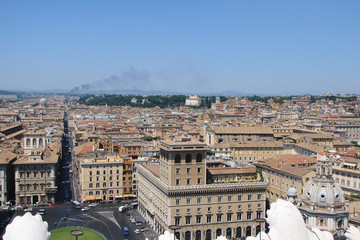 Rome in the summer