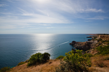 coast of mediterranean sea