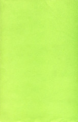 Fototapeta premium Old green paper texture. Rough faded surface. Blank retro page. Empty place for text. Perfect for background and vintage style design.