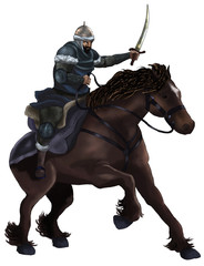 knight on horse