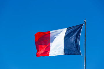 Naklejka na ściany i meble Französische Flagge