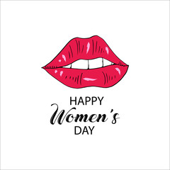 Happy  Women's Day on March 8