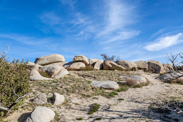 A rocky landscape in Anza Borrego Desert State Park, California