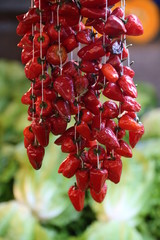 traditional vegetable fruit market.artvin turkey