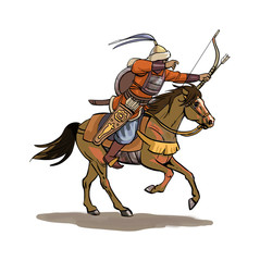 knight with spear and shield
