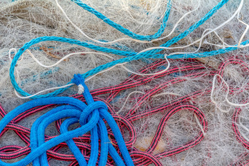 fishing net entanglement