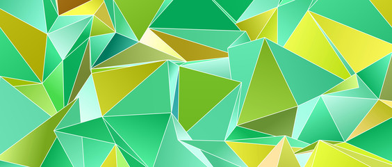 Obraz premium triangular background