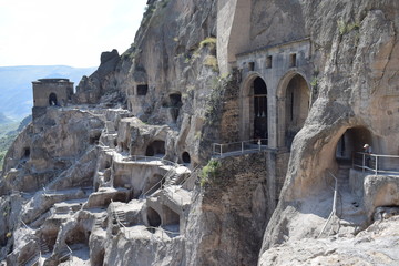  Cave city Vardzia. Georgia.