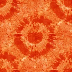 Cercles muraux Orange Fond de teinture de cravate