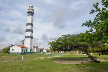 Fototapeta na wymiar The Lighthouse of Preguicas at Atins, Brasil