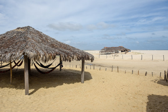 Beach near Atins in Brazil