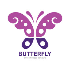Butterfly Logo Template
