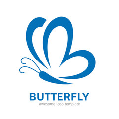 Butterfly Logo Template