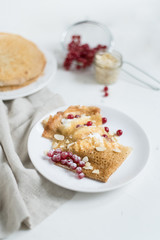 Pancake week russian red currant