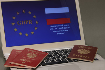 Personal data protection in the EU and Russia. Text in Russian: Federal Law of July 27, 2006 No....